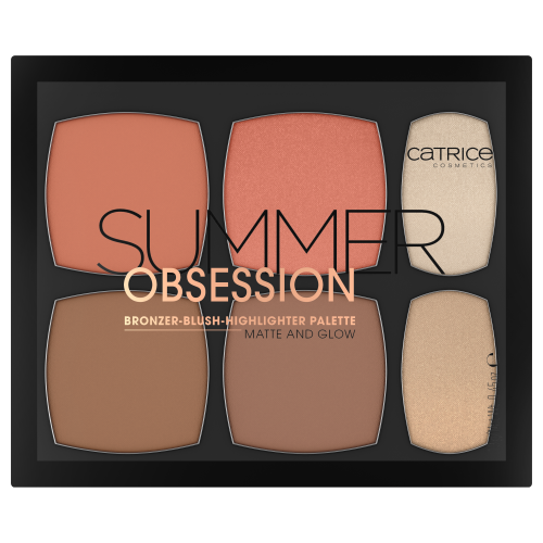 Blush Palette Summer Obsession Bronzer Highlighter –