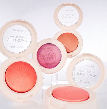 Soft Glam Baked Blush <br> Soft Shimmery Flush