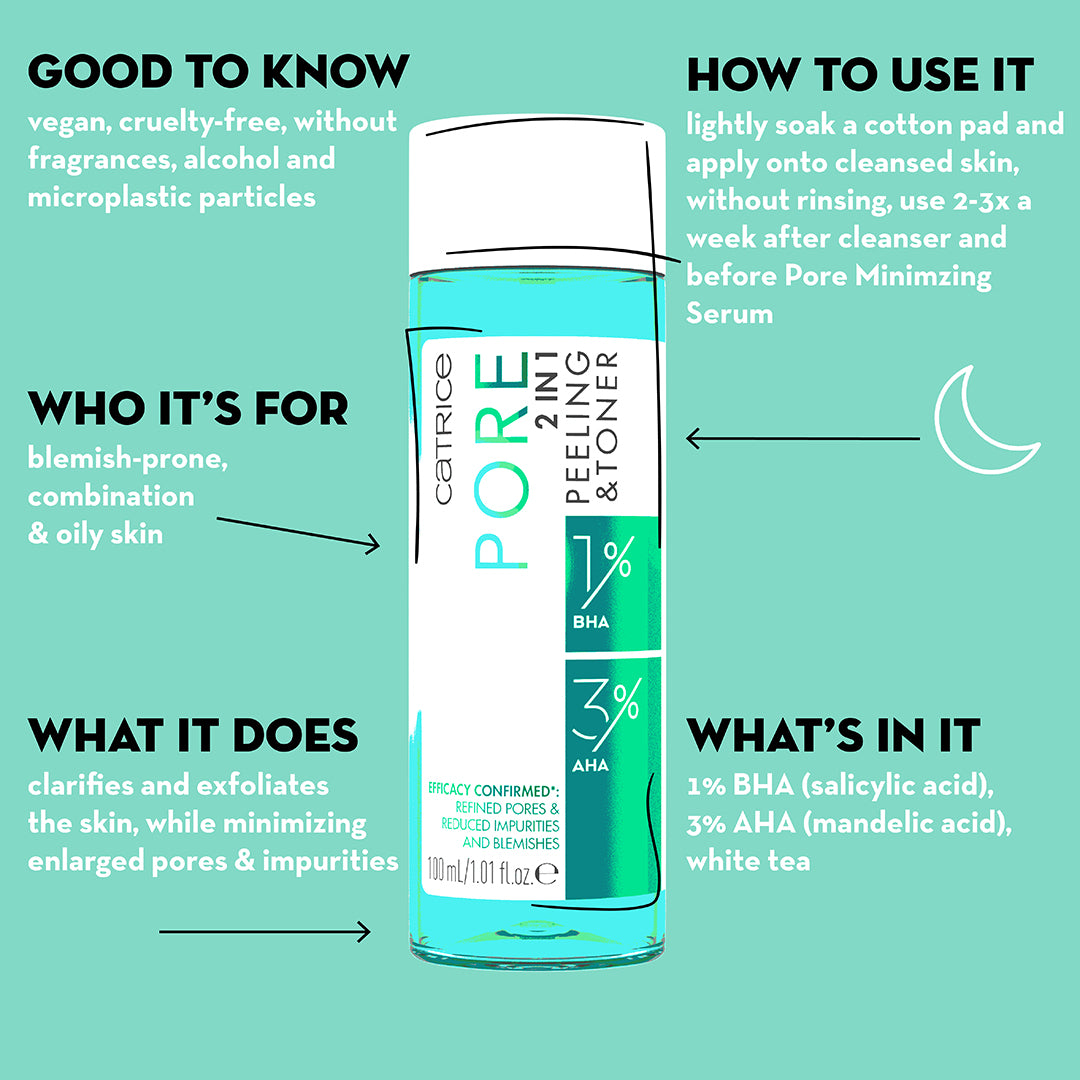 Pore 2-in-1 Peeling & Toner